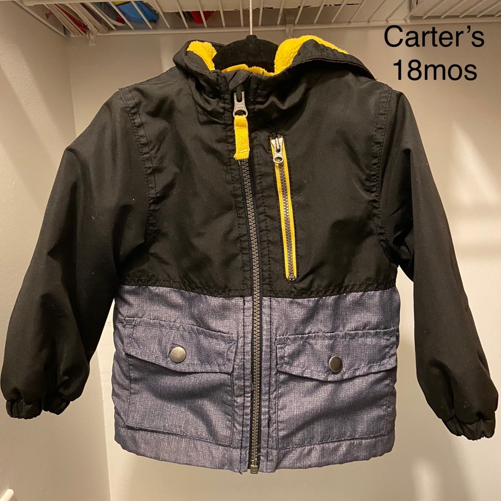 Toddler boys winter jacket